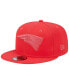 Men's Red New England Patriots Color Pack Brights 9FIFTY Snapback Hat