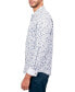 Men's Regular-Fit Non-Iron Performance Stretch Floral Button-Down Shirt 2XL - фото #3