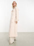 Фото #1 товара Forever New belted maxi trench maxi coat in soft cream