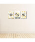 Фото #2 товара Little Bumblebee - Bee Nursery Wall Art and Kitchen Décor Set of 3 Prints