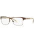 Оправа BURBERRY bE1289 Rectangle Men's Eyeglasses Коричневый, 55mm - фото #1