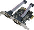 Фото #1 товара Kontroler LogiLink PCIe x1 - 2x Port szeregowy (PC0031)