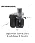 Фото #9 товара Big Mouth Juice and Blend 2-in-1 Juicer and Blender