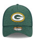 ფოტო #2 პროდუქტის Men's Green Green Bay Packers Stripe 39THIRTY Flex Hat