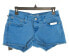 Фото #2 товара Big Star 190970 Womens Solid Neon Blue Casual Boyfriend Denim Shorts Size 27