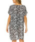 Фото #2 товара Women's Leopard-Print Easy Drop-Sleeve Tunic