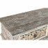 Фото #1 товара Комод DKD Home Decor Белый бирюзовый Деревянный Восточный 99 x 38 x 91 cm