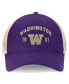 ფოტო #4 პროდუქტის Men's Purple Washington Huskies Heritage Waylon Trucker Adjustable Hat