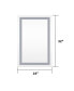 Фото #8 товара 20x28 Inch LED Lighted Bathroom Mirror With 3S Light, Wall Mounted