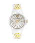 ფოტო #1 პროდუქტის Men's Thunderstorm White Silicone Strap Watch 40mm