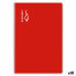 ноутбук ESCOLOFI 10 штук Красный A4 50 Листья