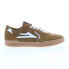 Фото #2 товара Lakai Atlantic MS4220082B00 Mens Brown Suede Skate Inspired Sneakers Shoes