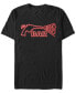 Фото #1 товара Twin Peaks Men's Non-Line Art Bang Bang Short Sleeve T-Shirt