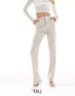 Фото #2 товара JDY Tall straight leg trousers in stone