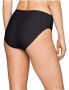 Фото #2 товара 24th & Ocean Womens 246844 Solid Mid Waist Hipster Bikini Bottom Swimwear Size L