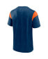 Фото #2 товара Men's Navy Chicago Bears Home Stretch Team T-shirt