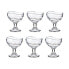 Ice Cream and Milk Shake Glass Transparent Glass 6 Units (135 ml)