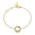 Delicate gold-plated Rolling Hearts bracelet JUBB03344JWYG