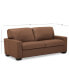 Фото #25 товара Ennia 75" Leather Apartment Sofa, Created for Macy's