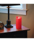 Фото #6 товара Lumabase 7" Red Battery Operated LED Candle with Moving Flame