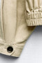 Фото #6 товара Короткая куртка-тренч с ремнем ZARA