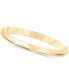 Фото #1 товара 14k Gold 2mm Wedding Band