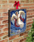 Peace on Earth Wood Handcrafted Wall Home Decor, 12" x 9"