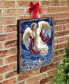 Фото #5 товара Peace on Earth Wood Handcrafted Wall Home Decor, 12" x 9"