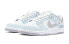 【定制球鞋】 Nike Dunk Low 多巴胺穿搭 叠钩设计 限定鞋盒 低帮 板鞋 GS 灰蓝 / Кроссовки Nike Dunk Low DH9765-102