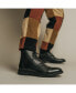 Men's Rome Full-grain Leather Cap Toe Dress Boots