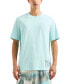 Фото #1 товара Men's Short Sleeve Patch Logo Cotton T-Shirt