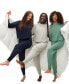 ფოტო #5 პროდუქტის GapBody Women's Long-Sleeve Crewneck Pajama Top