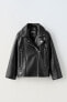 Фото #2 товара Faux leather biker jacket