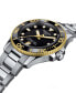 ფოტო #3 პროდუქტის Unisex Seastar Silver-Tone Stainless Steel Bracelet Watch 36mm