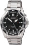 Фото #3 товара Seiko Kinetic men's stainless steel watch with metal strap