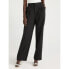 Фото #1 товара Free Assembly High Rise Wide Leg Pleated Pants 32” Inseam Women’s 14 Black Solid