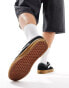 Vans rowley trainers in black and white with gum sole Черный, EU 38.5 - фото #3