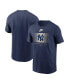 Men's Navy New York Yankees Local Hometown T-Shirt Синий, S - фото #1