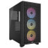 PC-Gehuse CORSAIR 3000D RGB AIRFLOW ATX Mid-Tower 3 AR120 RGB-Lfter Schwarz (CC-9011255-WW)