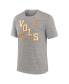 Фото #2 товара Men's Heather Gray Tennessee Volunteers Blitz Roll Call Tri-Blend T-Shirt