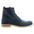 Фото #2 товара Fly London Rafi RAFI037FLY-003 Mens Black Leather Lace Up Casual Dress Boots