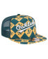 Men's Green Oakland Athletics Seeing Diamonds A-Frame Trucker 9FIFTY Snapback Hat