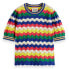 SCOTCH & SODA Wave Stitch Sweater