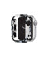 Women's Black and White Acetate Protective Case designed for 41mm Apple Watch