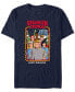 Фото #1 товара Men's Stranger Things Snowy Group Short Sleeves T-shirt