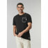 Men’s Short Sleeve T-Shirt Picture Deelwi Black