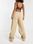 Фото #2 товара Calvin Klein Jeans logo cargo trousers in beige