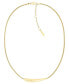 Фото #1 товара Calvin Klein linear Drop Necklace