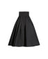 Women's Faille High Waisted Midi Skirt