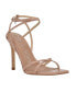 Nude Faux Patent Leather
